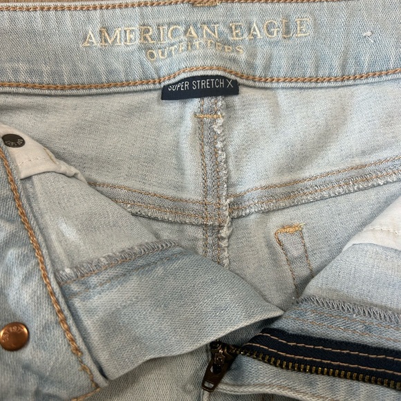American Eagle High Rise Shortie Jean Shorts - Picture 10 of 13